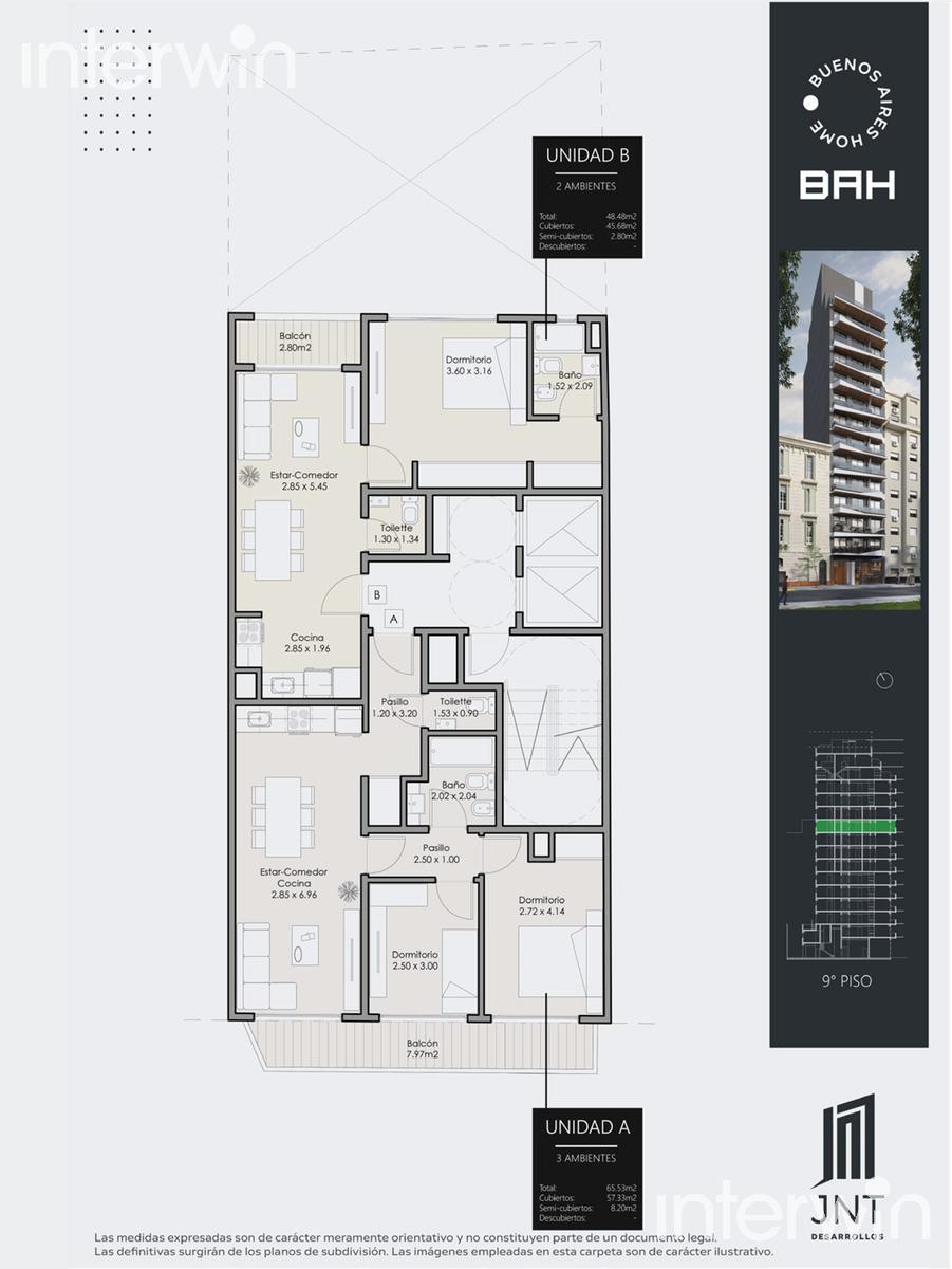 plano planta piso 9