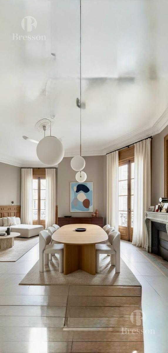 Comedor decorado con IA