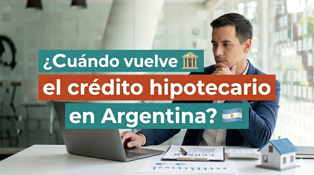 El freno técnico que pocos explican: por qué el crédito hipotecario todavía no despegó (y qué mirar para saber cuándo va a explotar)