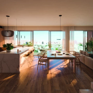 Departamento en venta de 2 dormitorios con balcon en zona rio, Rosario