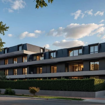 Venta departamento moderno sobre Av. Libertador en Punta Chica en pozo con financiación.
