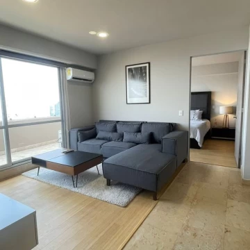Departamento de 2 recámaras con amplia terraza y una espectacular vista a Santa Fe