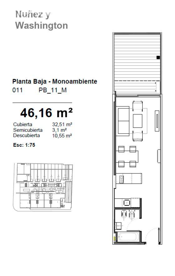 plano planta baja  unidad 011
