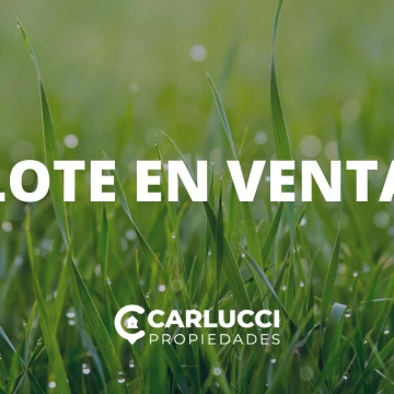Lote venta Barrio El Salvador (Ituzaingó Norte)