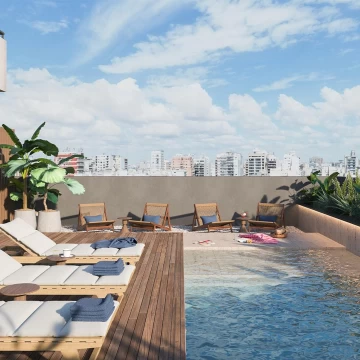 2 ambientes, Balcón al frente  | Venta Desarrollo, Urquiza