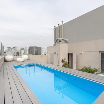 1 AMB. DIVIS. CON BALCON , FULL AMENITIES VENTA CON RENTA