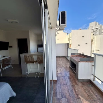 Venta de Departamento 1 AMBIENTE en Villa Crespo ! Capital Federal con balcón corrido y parrilla - luminoso y con vista abierta