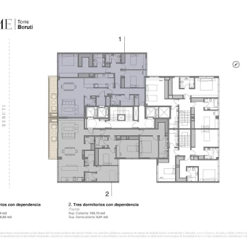Venta departamento 4 ambientes con balcón en Palermo