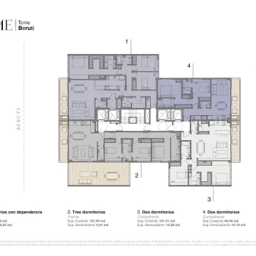 Venta departamento 4 ambientes con balcón en Palermo