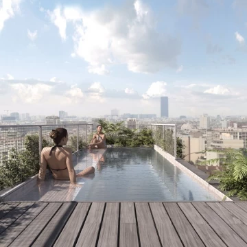 Venta. Tres ambientes. Balcón con parrilla. Amenities premium. Palermo Hollywood.