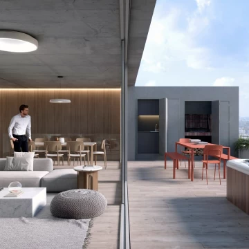 Venta. Dúplex. Cinco ambientes. Terraza propia con parrilla y pileta. Palermo Hollywood.