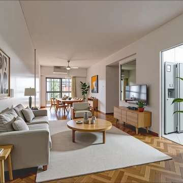Venta Departamento 4 Ambientes al Frente con Balcón, Patio y 2 Cocheras – PALERMO