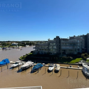 Venta departamento 3 ambientes con terraza en Ribera, Islas del Canal. Nordelta