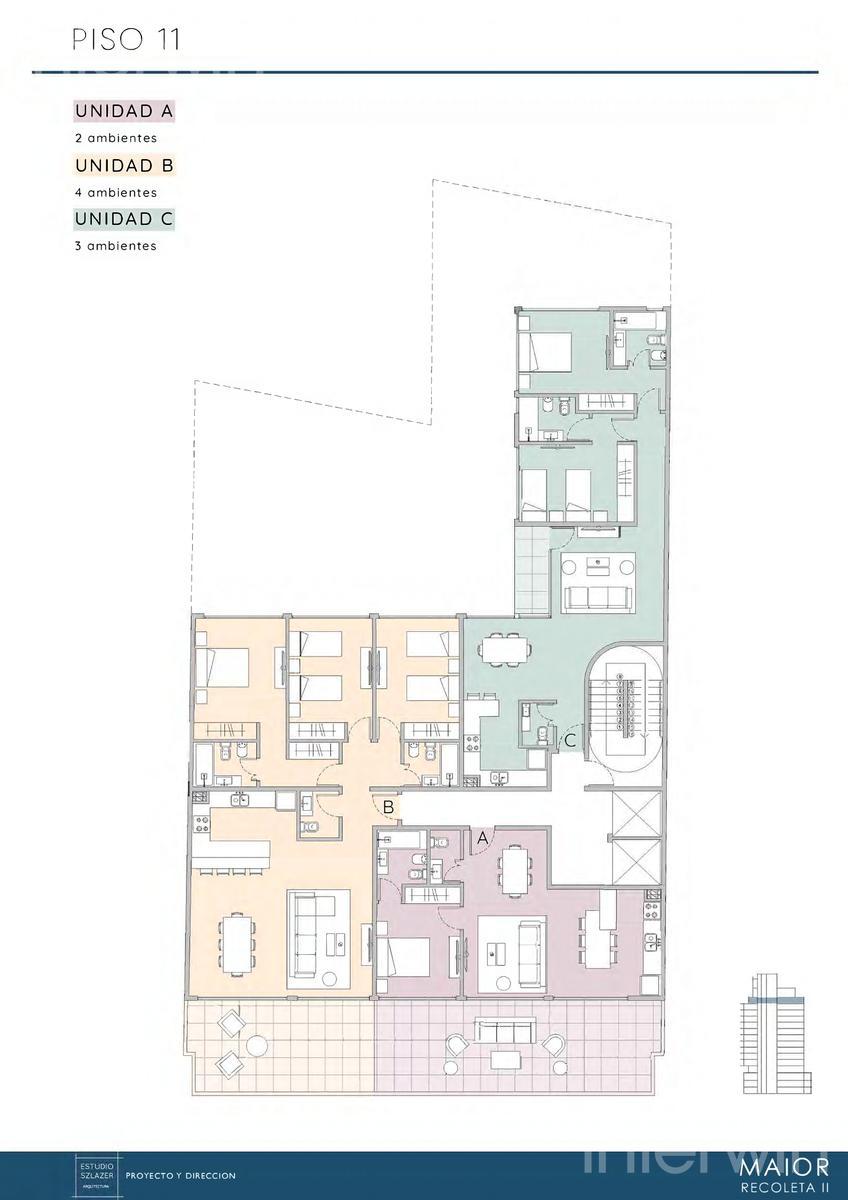 plano planta piso 11