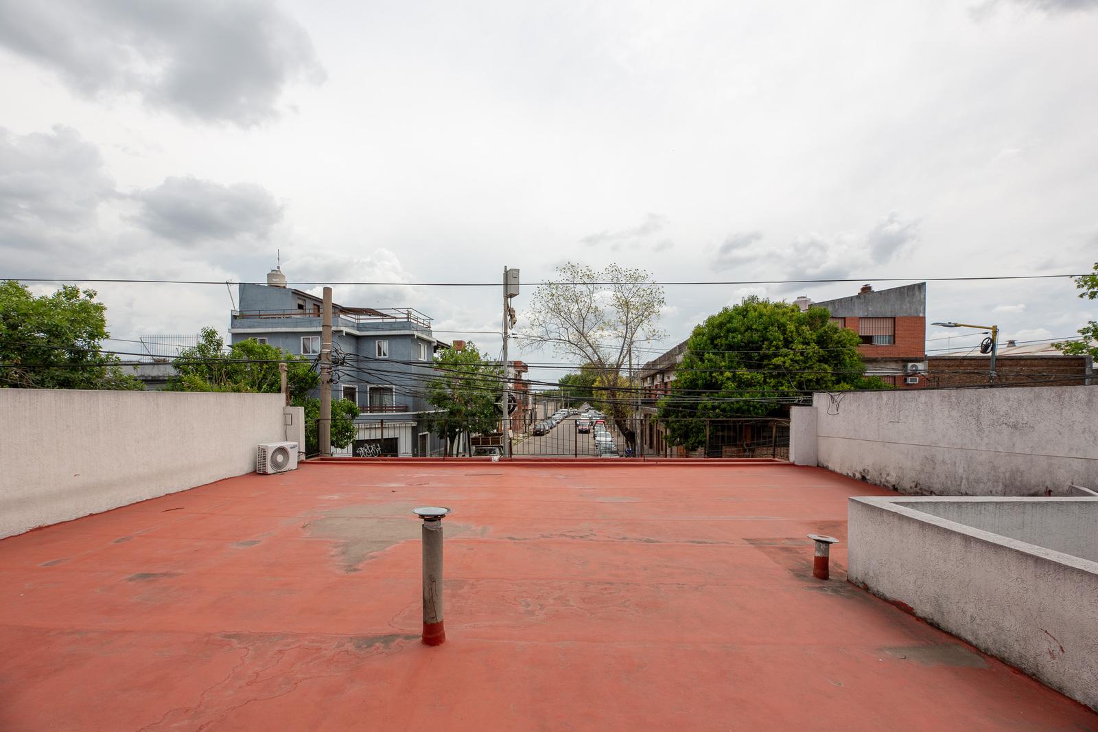Terraza planta alta frente