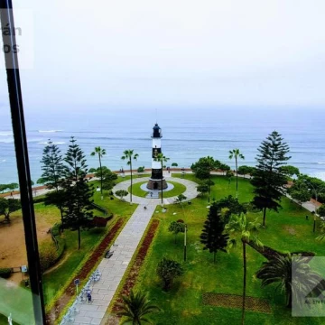 ALQUILER DEPA CON VISTA AL MAR EN MIRAFLORES - DPTO 1001 (609-147-5)