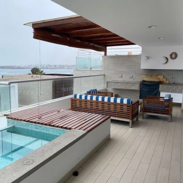 VENTA CASA DE PLAYA EN CONDOMINIO EN PUNTA NEGRA (609-1061-1)