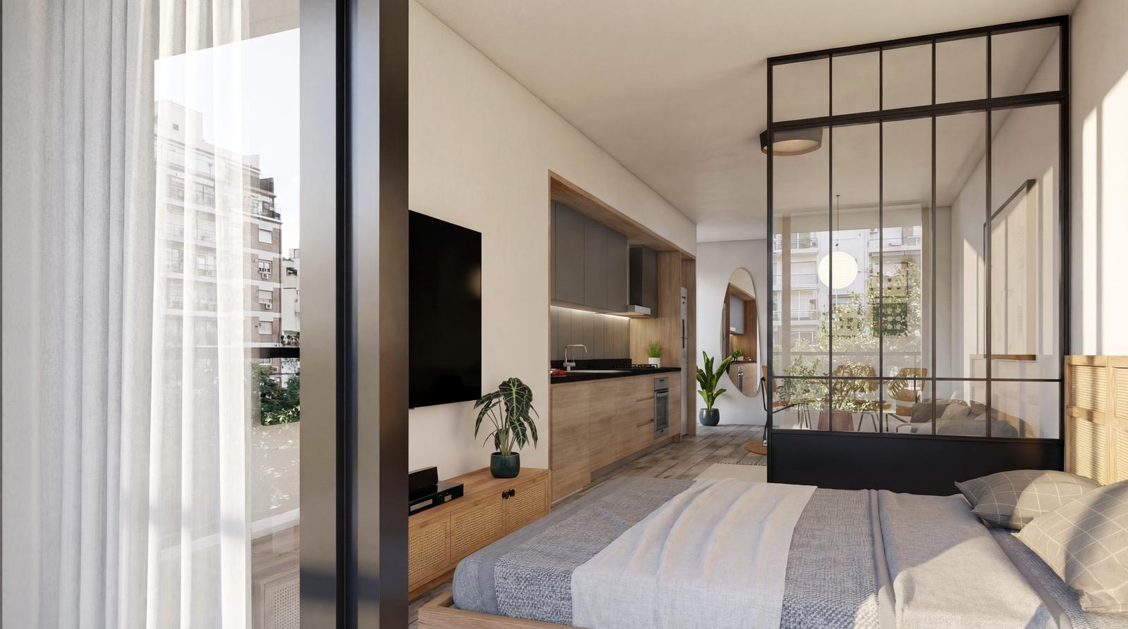 Departamento de 1 dormitorio en Palermo, foto 3