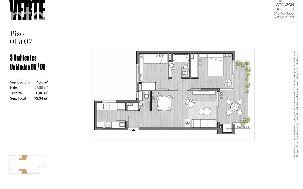 plano unidad 405