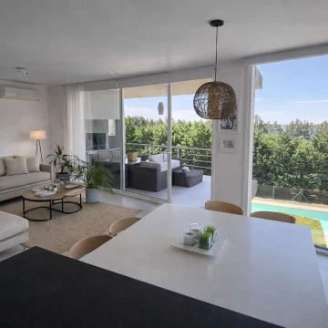 Departamento en Del Lago Condominium - Terraza y 2 cocheras - Nordelta