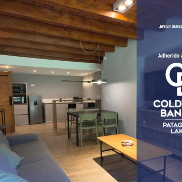 VENTA Departamento Dos Ambientes 58,30 m2 Equipado y Amoblado Peninsula Manzano Villa La Angostura