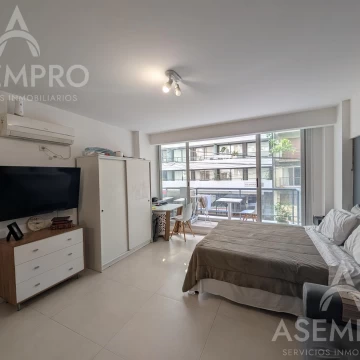 Venta Monoambiente en Las Cañitas Balcon al Frente