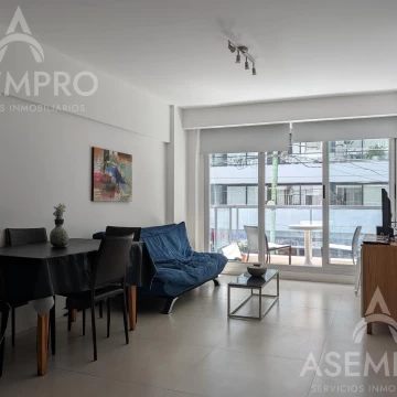 Venta Departamento 2 Ambientes en Las Cañitas Balcon al Frente