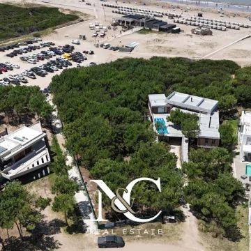 Lote frente al Mar Costa Esmeralda, Barrio Marítimo IV con proyecto aprobado