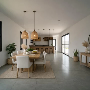 VENDO CASA EN PLANTA BAJA 3 DORMITORIOS - CUESTAS DE MANANTIALES