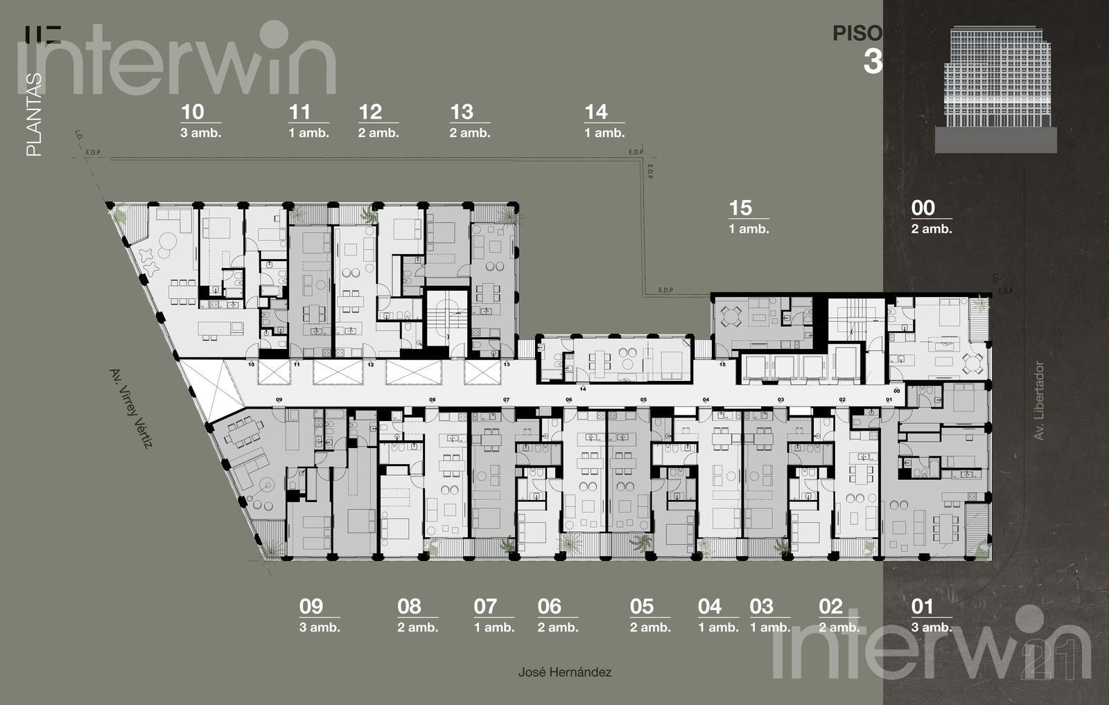 plano planta piso 3