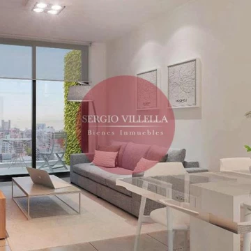Departamento monoambiente en venta en Rosario