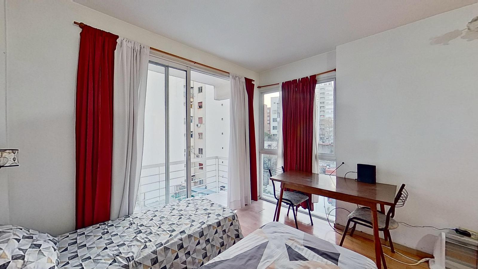 MONOAMBIENTE APTO PROF. CON AMENITIES MAS COCHERA FIJA EN ALMAGRO