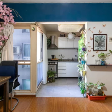 Departamento de dos Ambientes con baulera, cochera y amenities en Caballito
