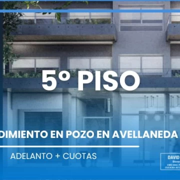 Departamento en 5to piso, monoambiente en pozo, monoambiente en avellaneda a estrenar, piso alto,