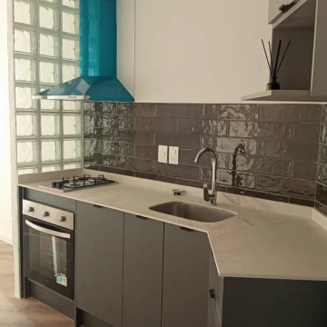 Alquiler apartamento 1 dormitorio con terraza en Tres Cruces, Montevideo