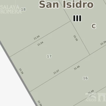 Terreno en Venta en Martinez