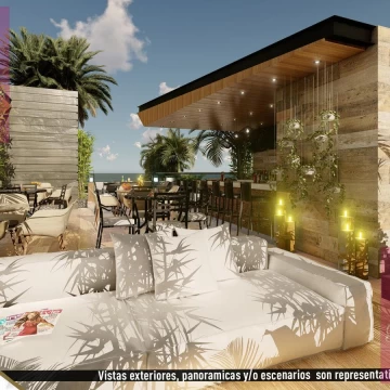 Studio for sale, Midtown2, Playa del Carmen, downtown, close to the sea