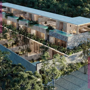 Zizal 2 bedroom apartments with private pool Tulum
