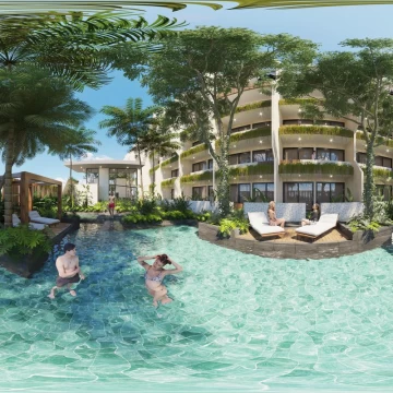 Puerta Ka'an Penthouse 2 bedroom with lock-off Tulum