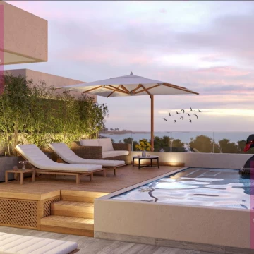 Apartment   Serenata 2 Bedrooms  Playa del Carmen