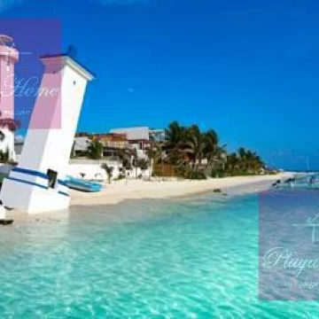 Big Lot on  Beach Front  in Puerto Morelos Sold complete or in fractions