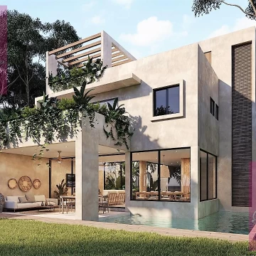 Villas Trivento 5 Bedrooms  Aldea Zama