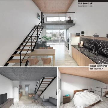 Departamento tipo Loft a estrenar en Palermo Soho
