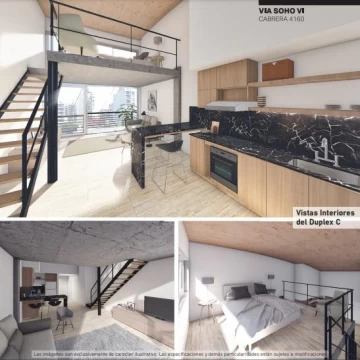Departamento tipo Loft a estrenar en Palermo Soho