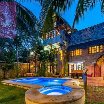 Casa de Piedra Xcaret  4 Bedroom Spectacular home in the heart of the majestic Caribbean jungle.