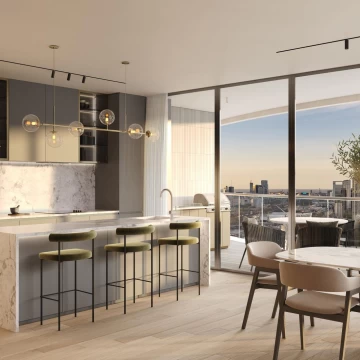 Departamento en  venta en construccion