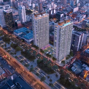 Quartier del Bajo Venta monoambiente Torre 2 Ciudad piso alto