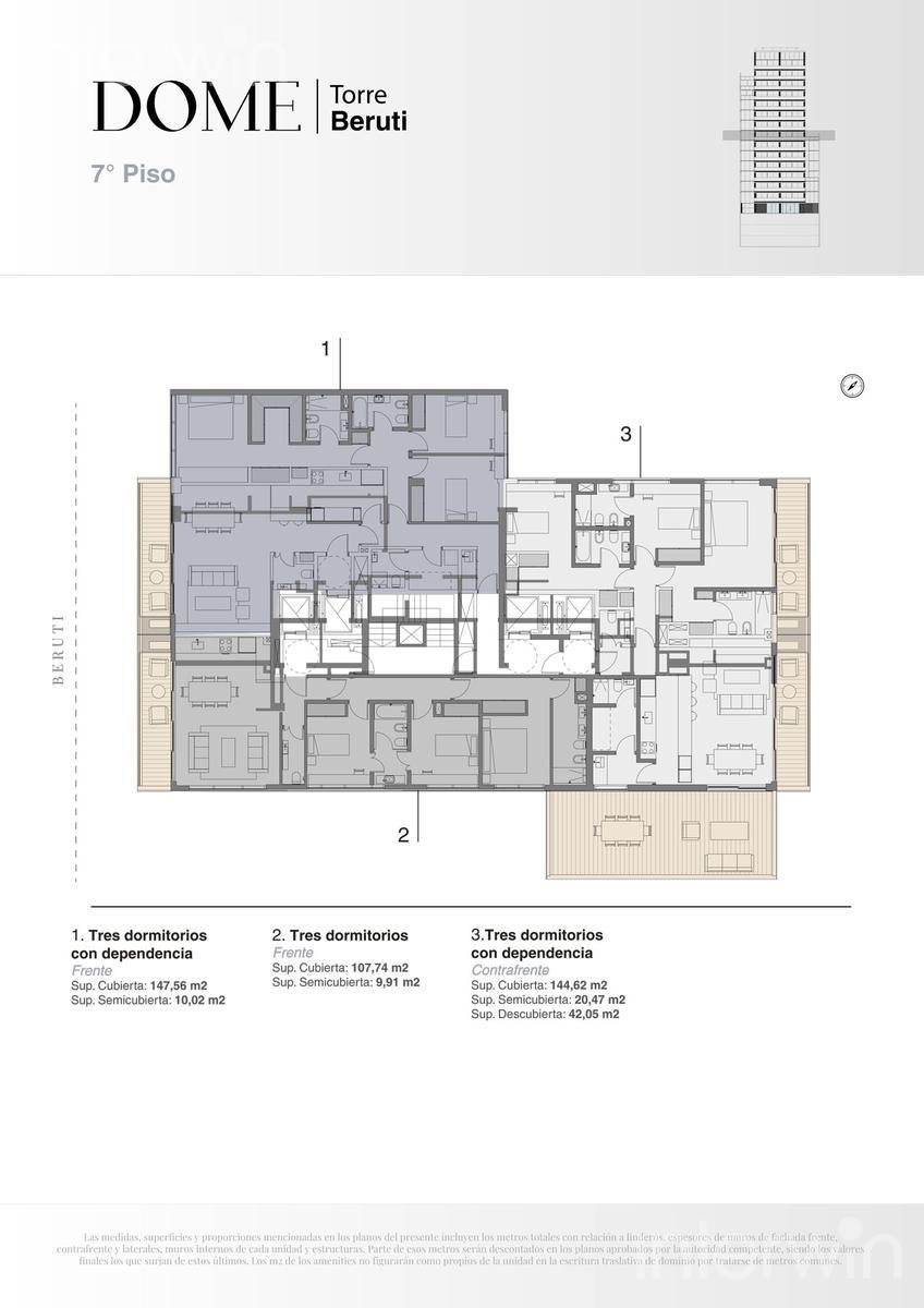 plano planta piso 7