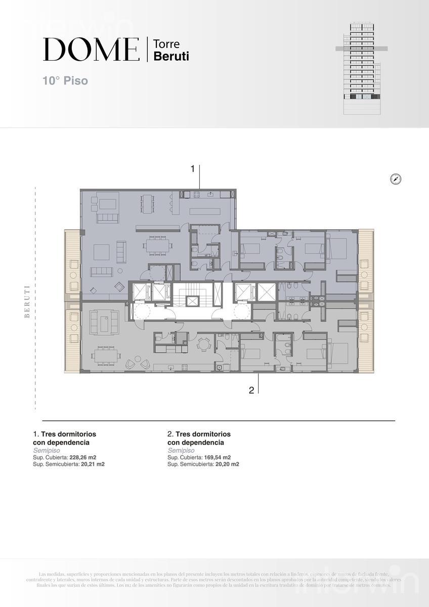 plano planta piso 10