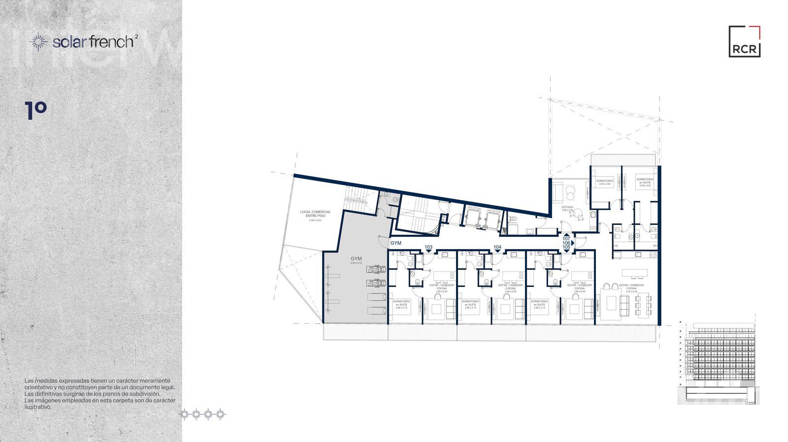 plano planta piso 2a7